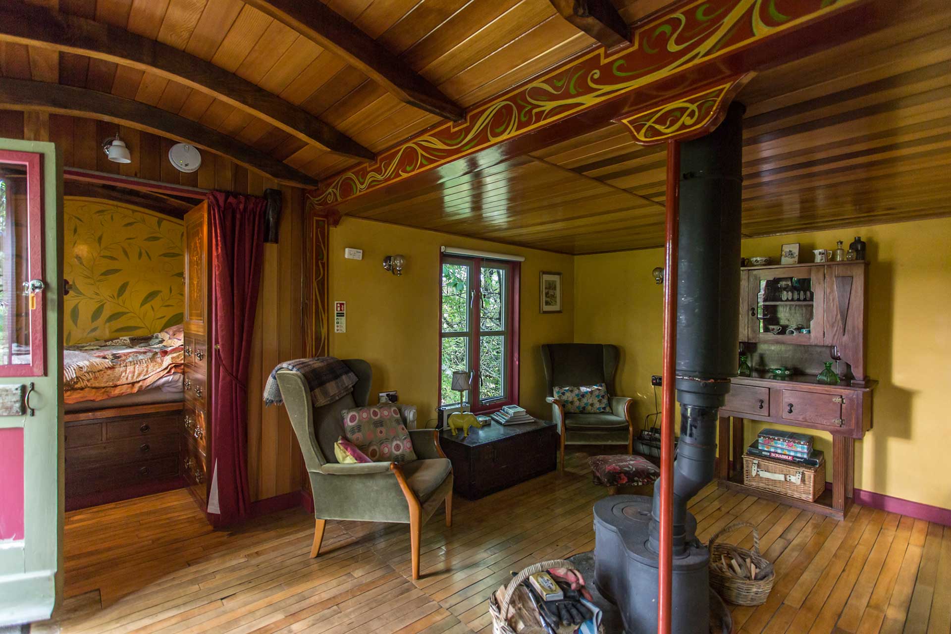 Hercules inside sitting room