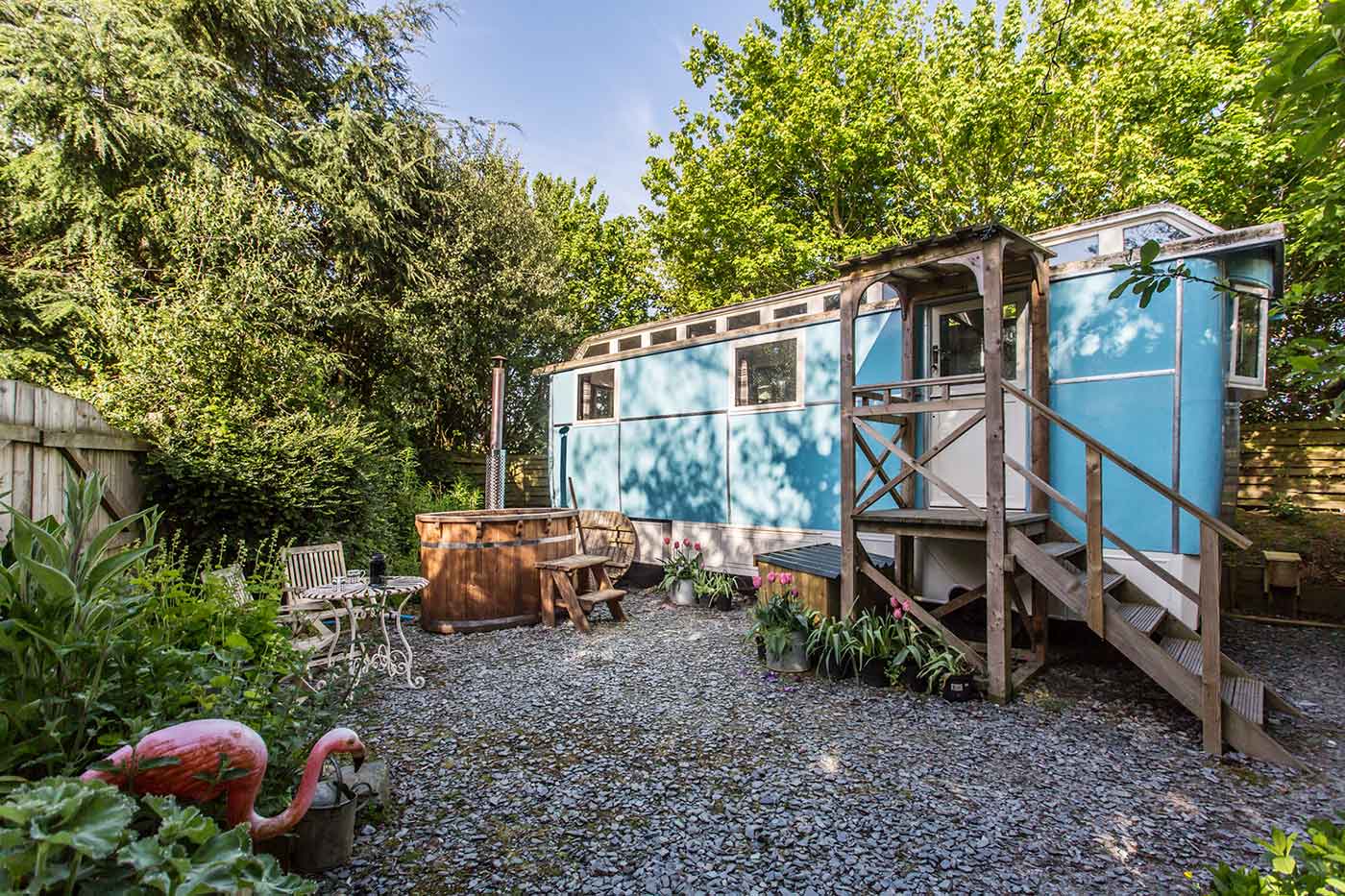 The Duchess outside in the summer